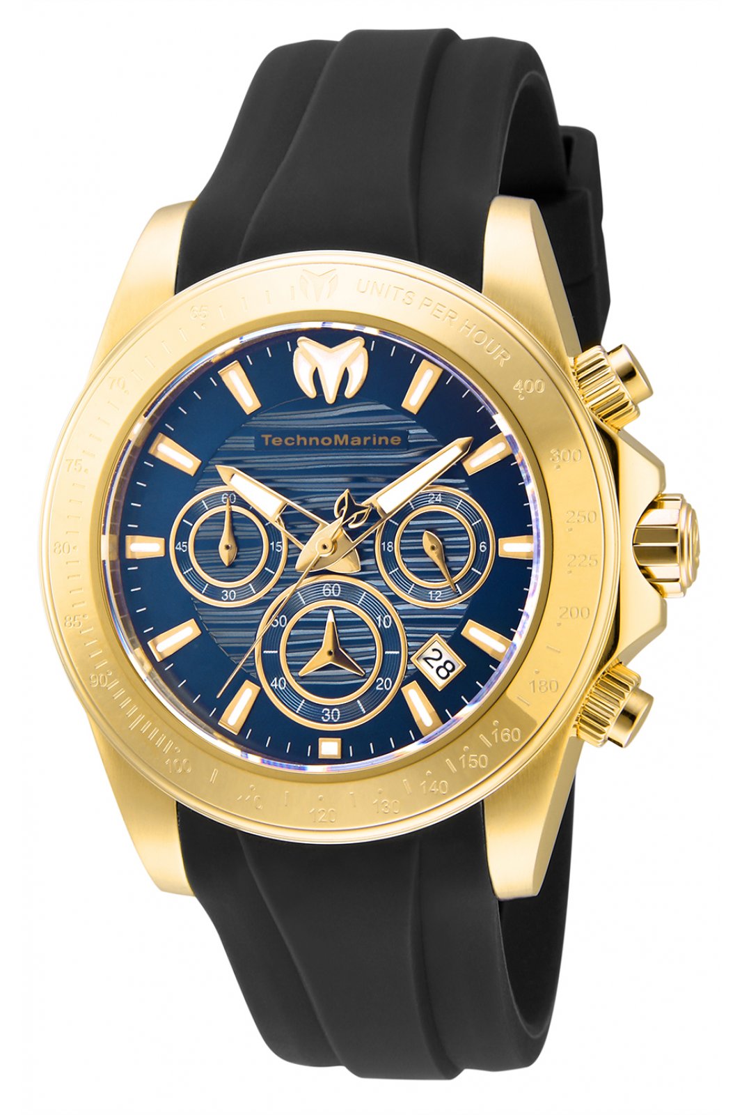 Technomarine Men's TM-219036 Manta Ray Quartz Chronograph Blue Dial Watch