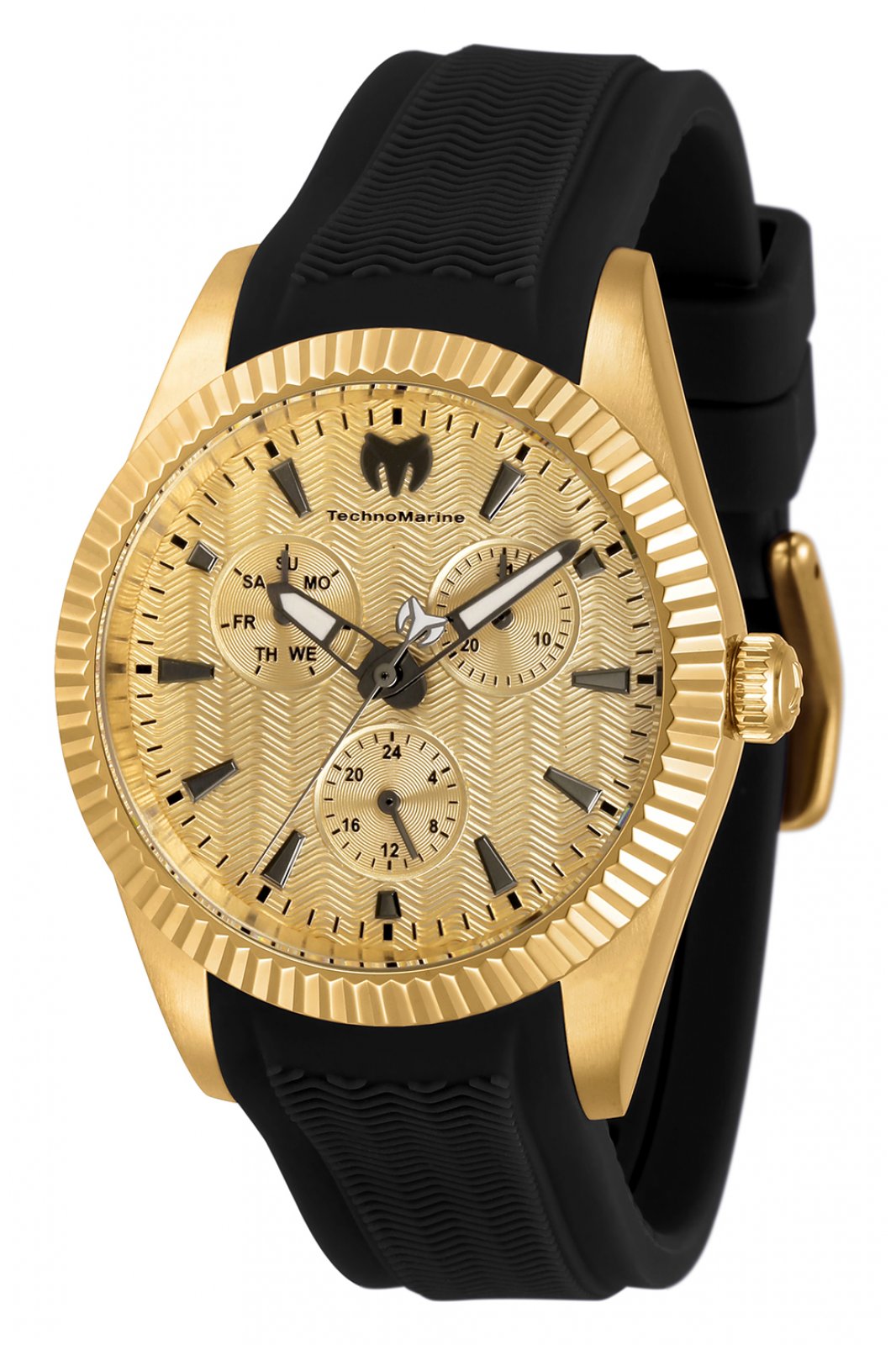 Technomarine Women's TM-719031 Sea Quartz 3 Hand Gold Dial Watch
