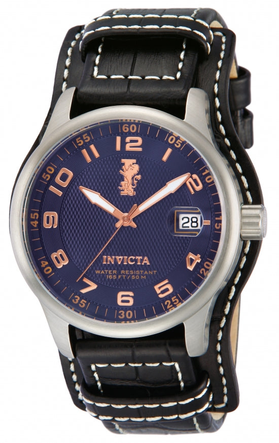 Invicta Men's 12972 I-Force Quartz Multifunction Blue Dial Watch