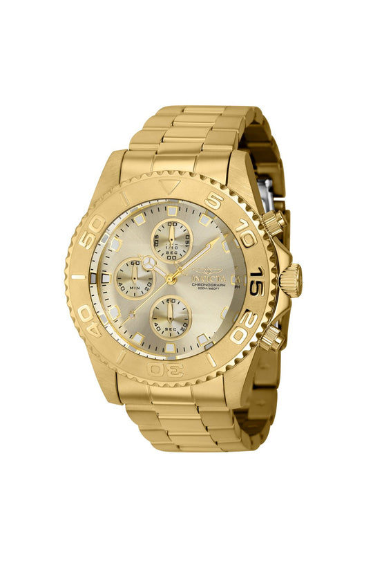 Invicta Men's 43410 Pro Diver Quartz Chronograph Champagne Dial Watch