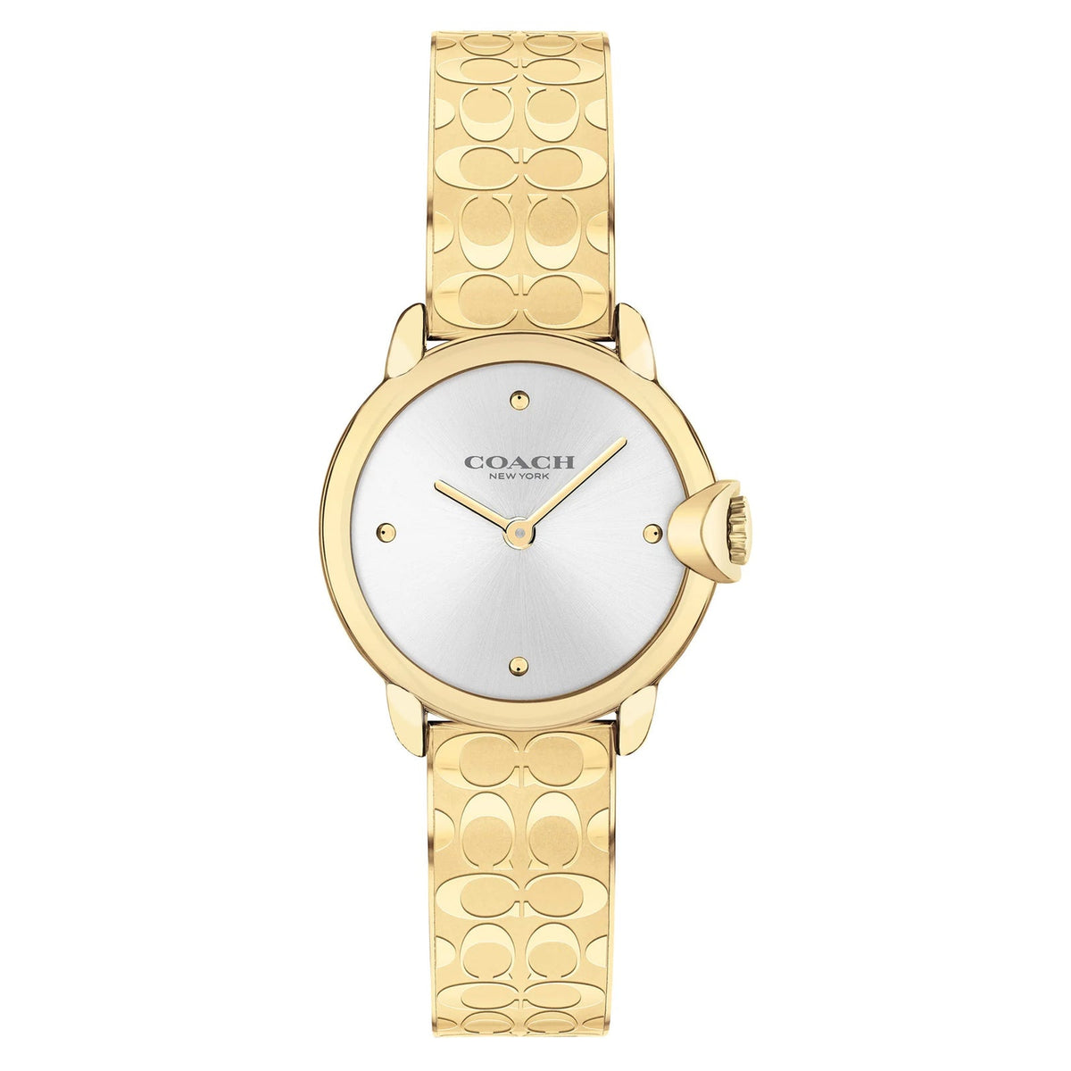 Coach Arden Women's Gold-tone Bangle Bracelet Quartz Watch - 14503692