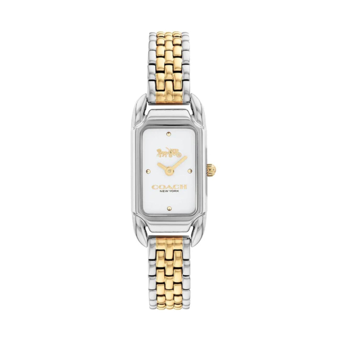 Coach Cadie Women's Two-tone/Silver and Gold-tone Bracelet Quartz Watch - 14504172
