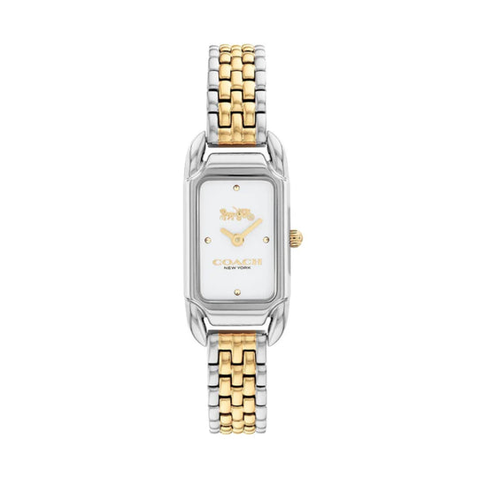 Coach Cadie Women's Two-tone/Silver and Gold-tone Bracelet Quartz Watch - 14504172