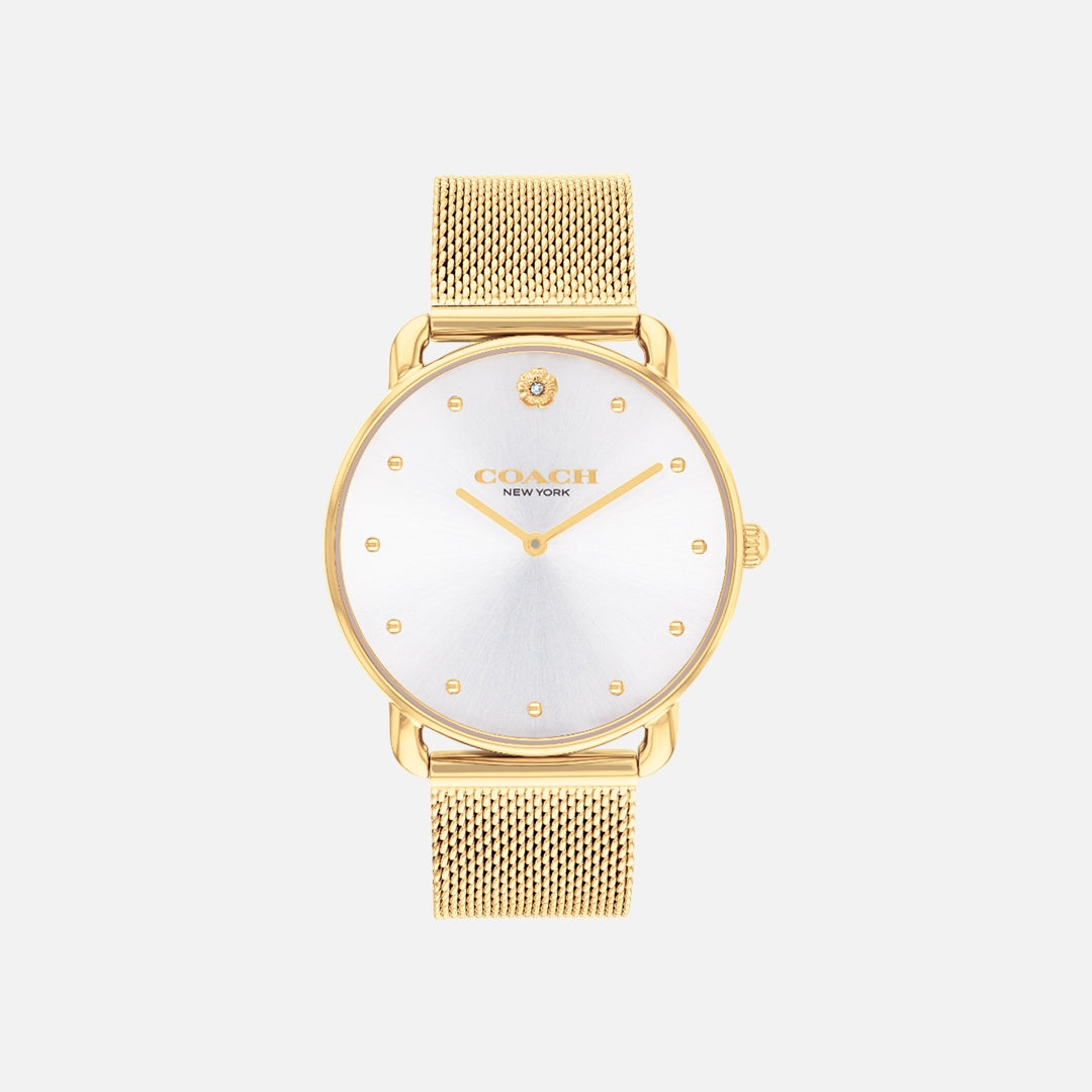Coach Elliot Women's Gold-tone Bracelet Quartz Watch - 14504208