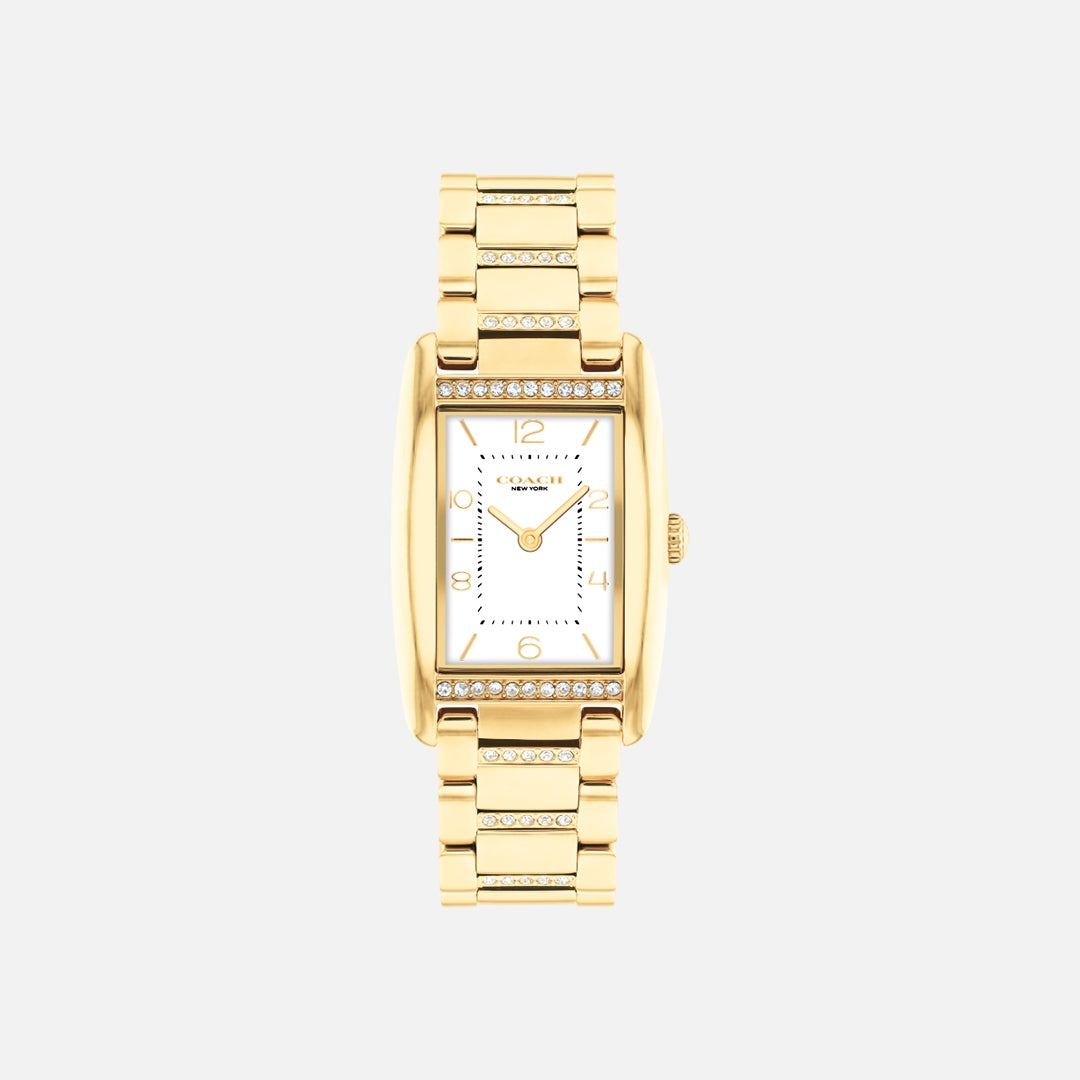 Coach Reese Women's Gold-tone Bracelet Quartz Watch - 14504316