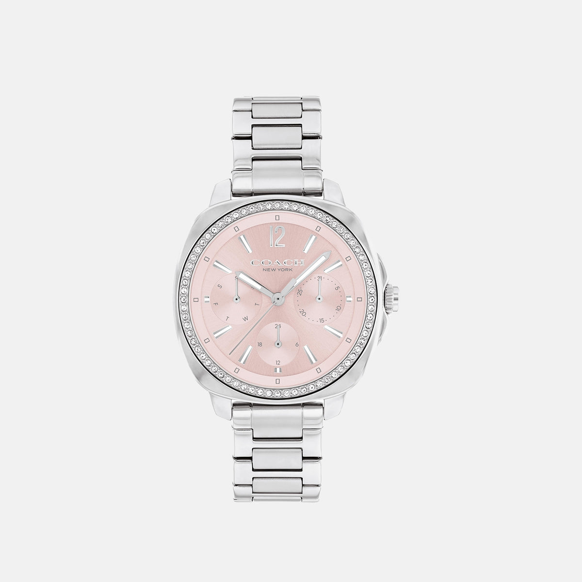 Coach Kitt Women's Silver-tone Bracelet Quartz Watch - 14504392
