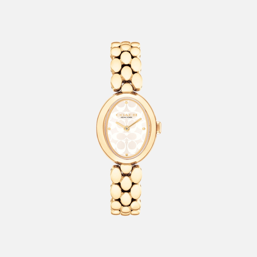 Coach Sammy Women's Gold-tone Bracelet Quartz Watch - 14504417