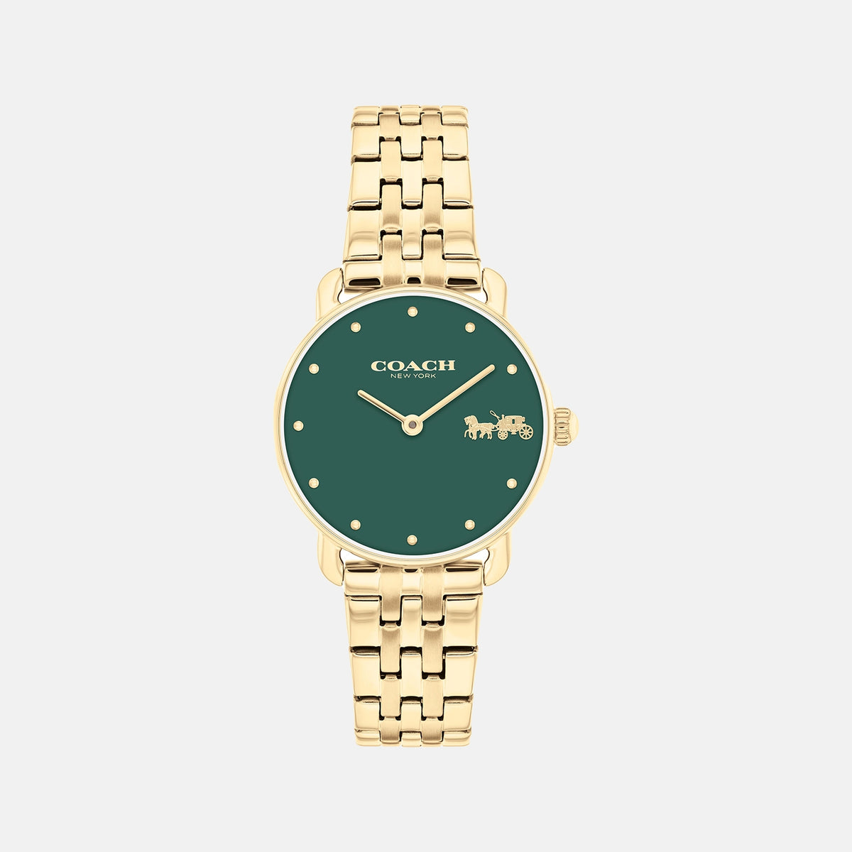 Coach Elliot Women's Gold-tone Bracelet Quartz Watch - 14504443