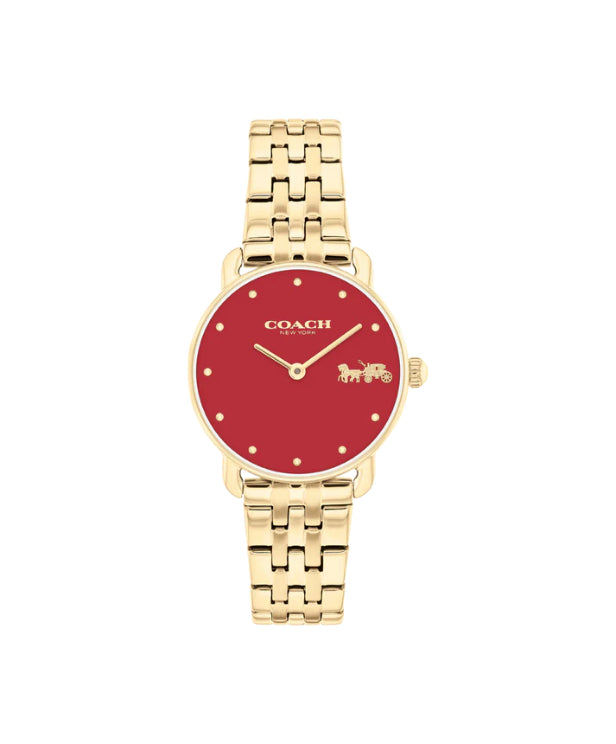 Coach Elliot Women's Gold-tone Bracelet Quartz Watch - 14504445