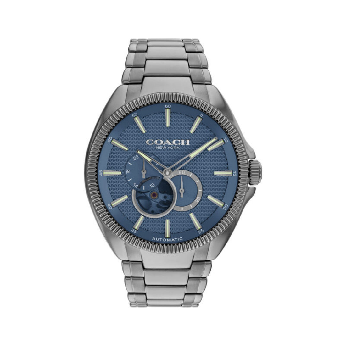 Coach Jackson Men's Gray Bracelet Automatic Watch - 14602700