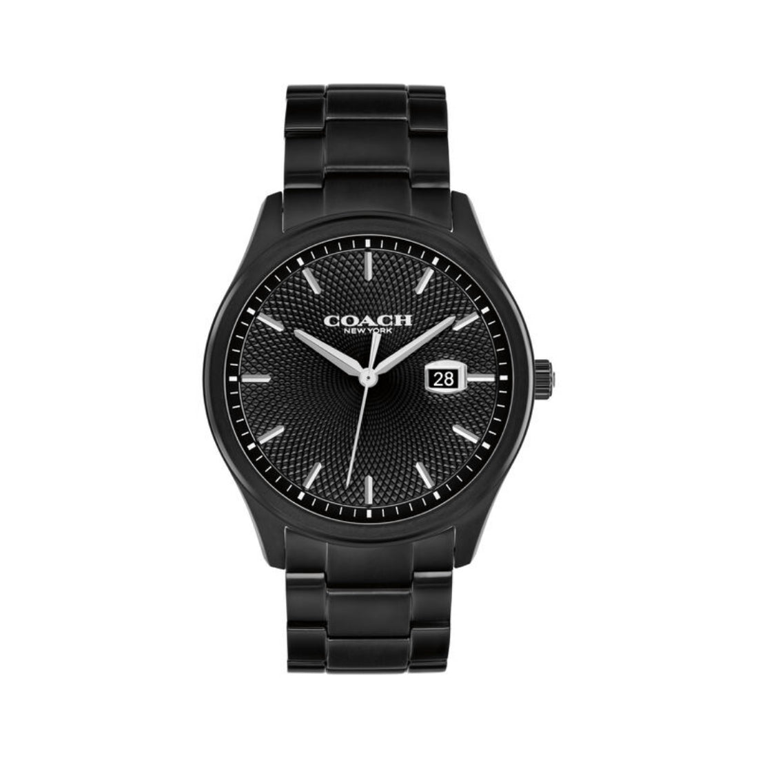 Coach Oliver Men's Black Bracelet Quartz Watch - 14602754
