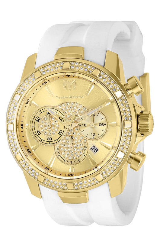 Technomarine Women's TM-621010 UF6 Quartz 3 Hand Gold Dial Watch
