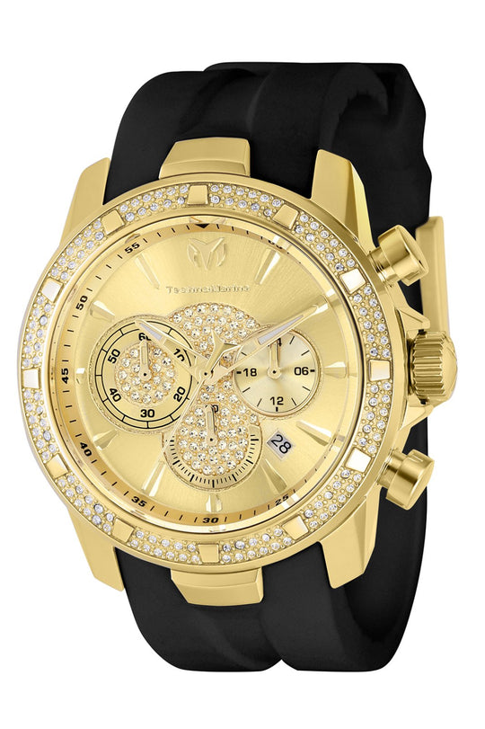 Technomarine Men's TM-621012 UF6 Quartz 3 Hand Gold Dial Watch