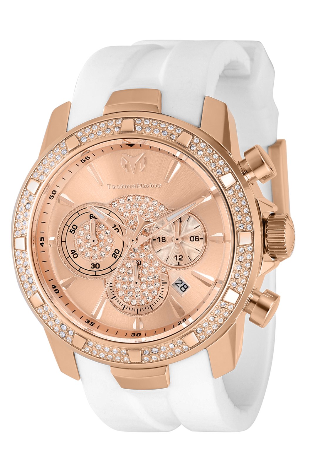 Technomarine Men's TM-621013 UF6 Quartz Rose Gold Dial Watch
