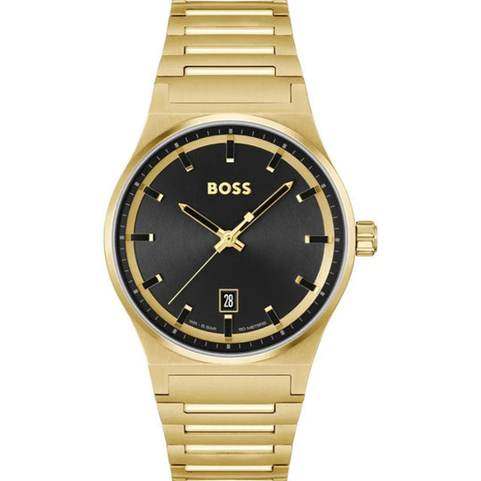 Hugo Boss Candor Men's Gold-tone Bracelet Quartz Watch - 1514077