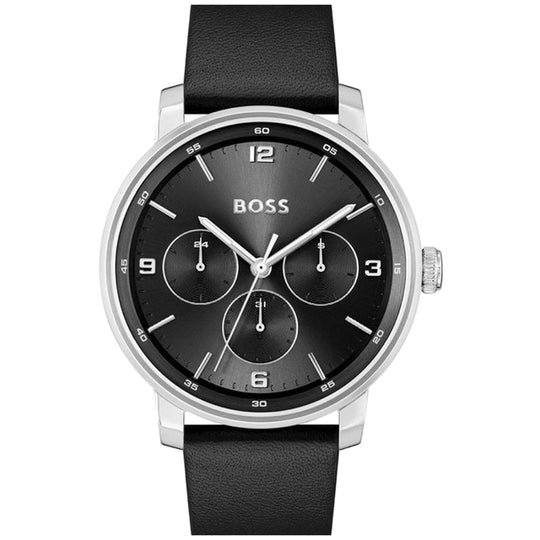 Hugo Boss Contender Men's Black Strap Quartz Watch - 1514125