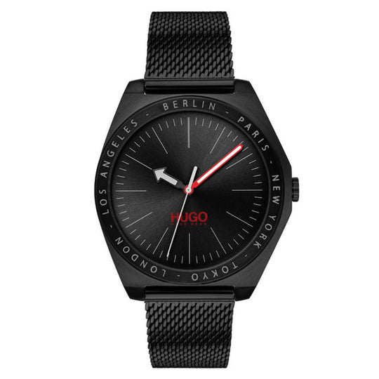 Hugo Boss Act Men's Black Bracelet Quartz Watch - 1530108