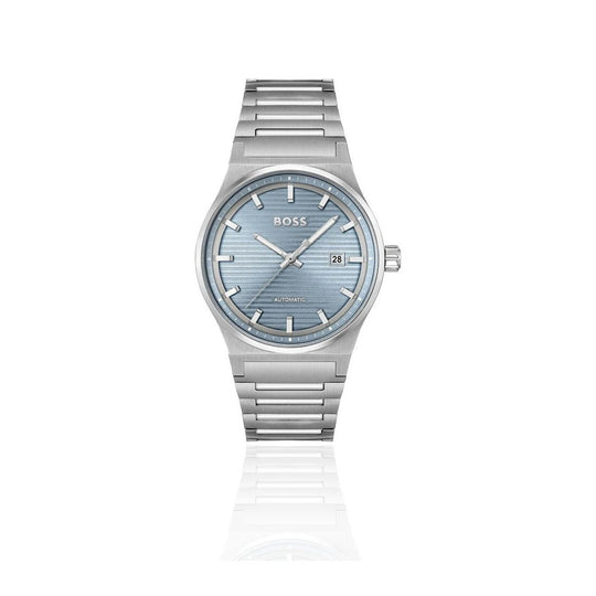 Hugo Boss Candor Men's Silver-tone Bracelet Automatic Watch - 1514118