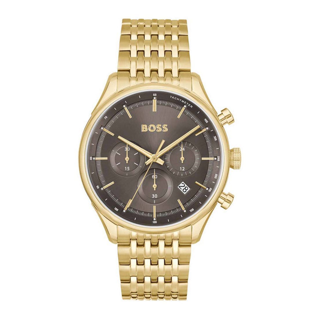 Hugo Boss Gregor Men's Gold-tone Bracelet Quartz Watch - 1514051