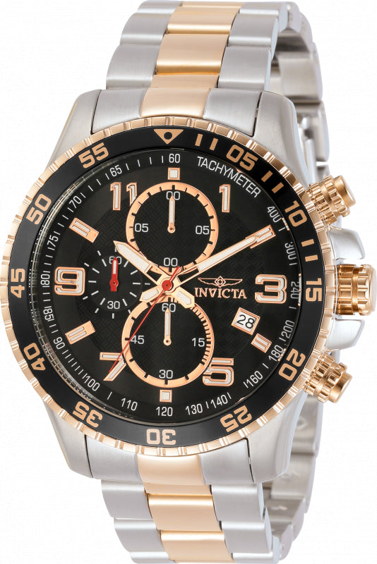 Invicta Men's 14877 Specialty  Quartz Chronograph Black Dial Watch