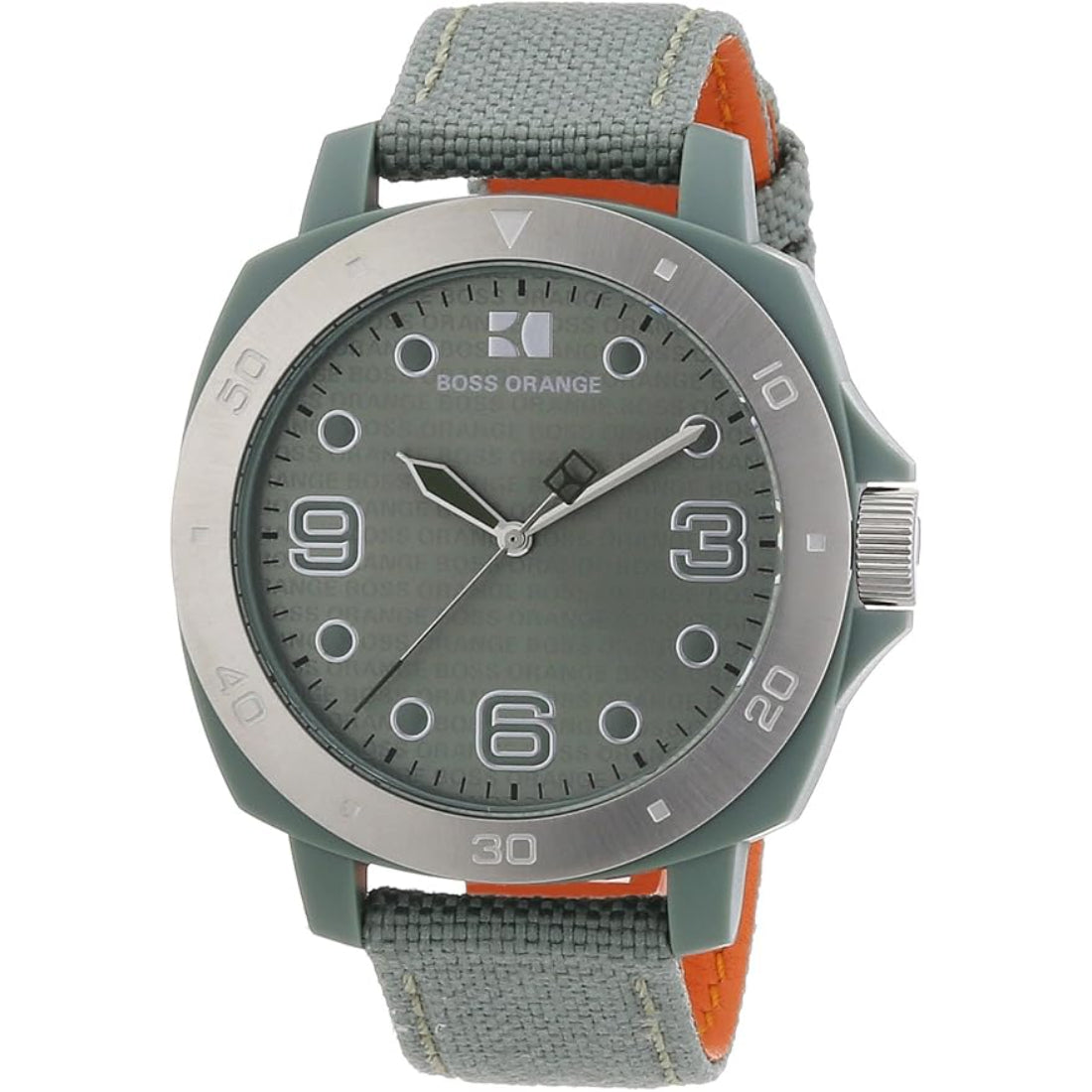 Hugo Boss Orange Unisex Green Strap Quartz Watch - 1502287