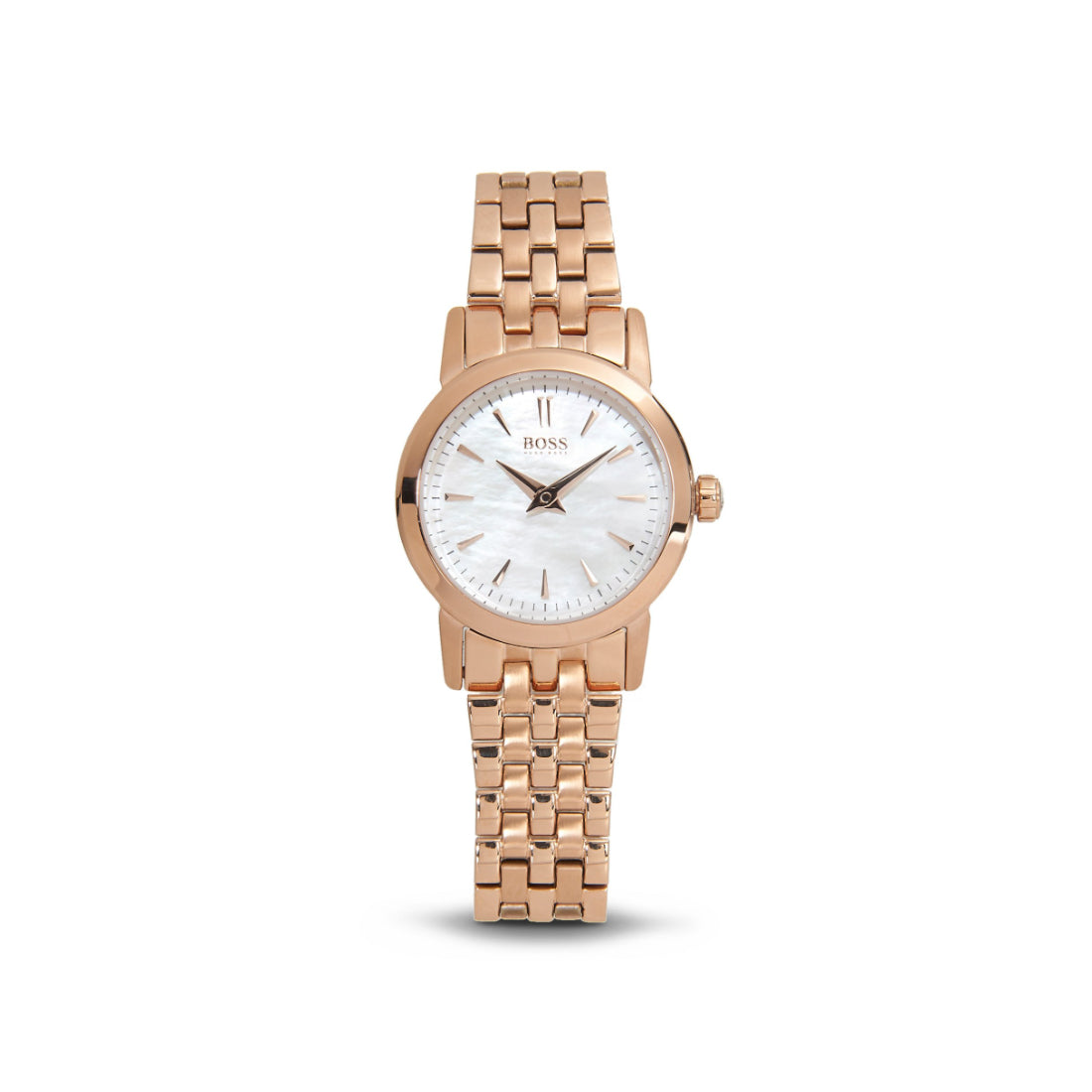 Hugo Boss Slim Women's Rose Gold-Tone Bracelet Quartz Watch - 1502362
