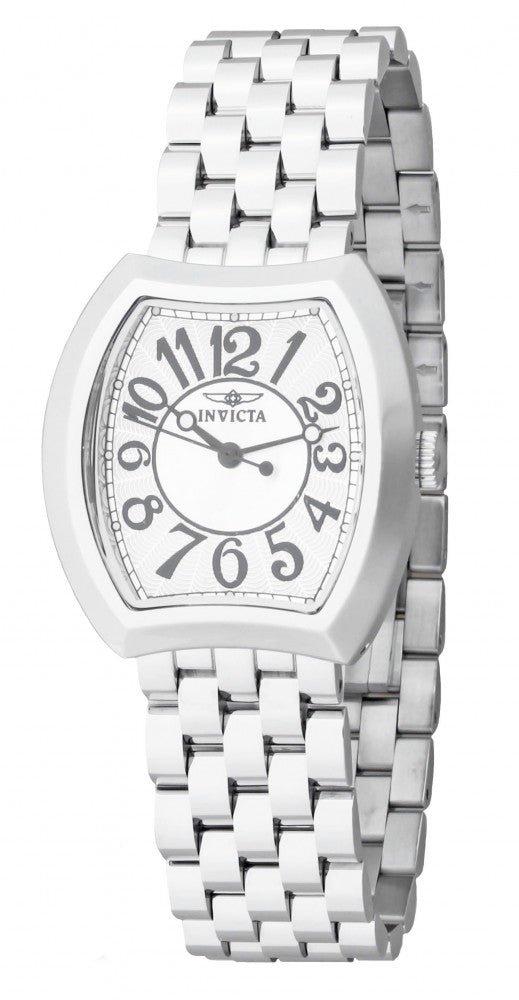 Invicta Women's 15038 Angel Quartz 3 Hand Silver Dial Watch