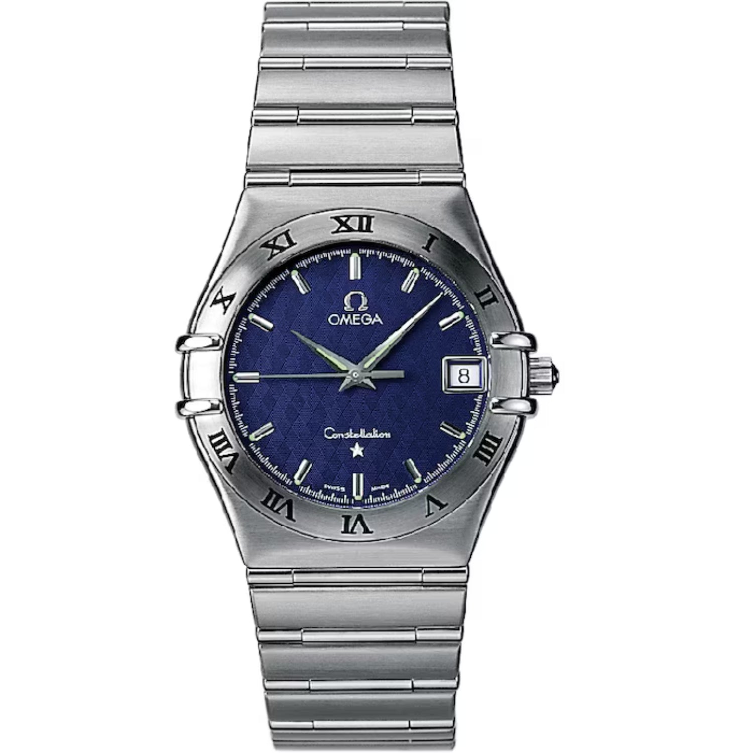 Omega Unisex 1512.40.00 Silver-tone Stainless Steel Watch