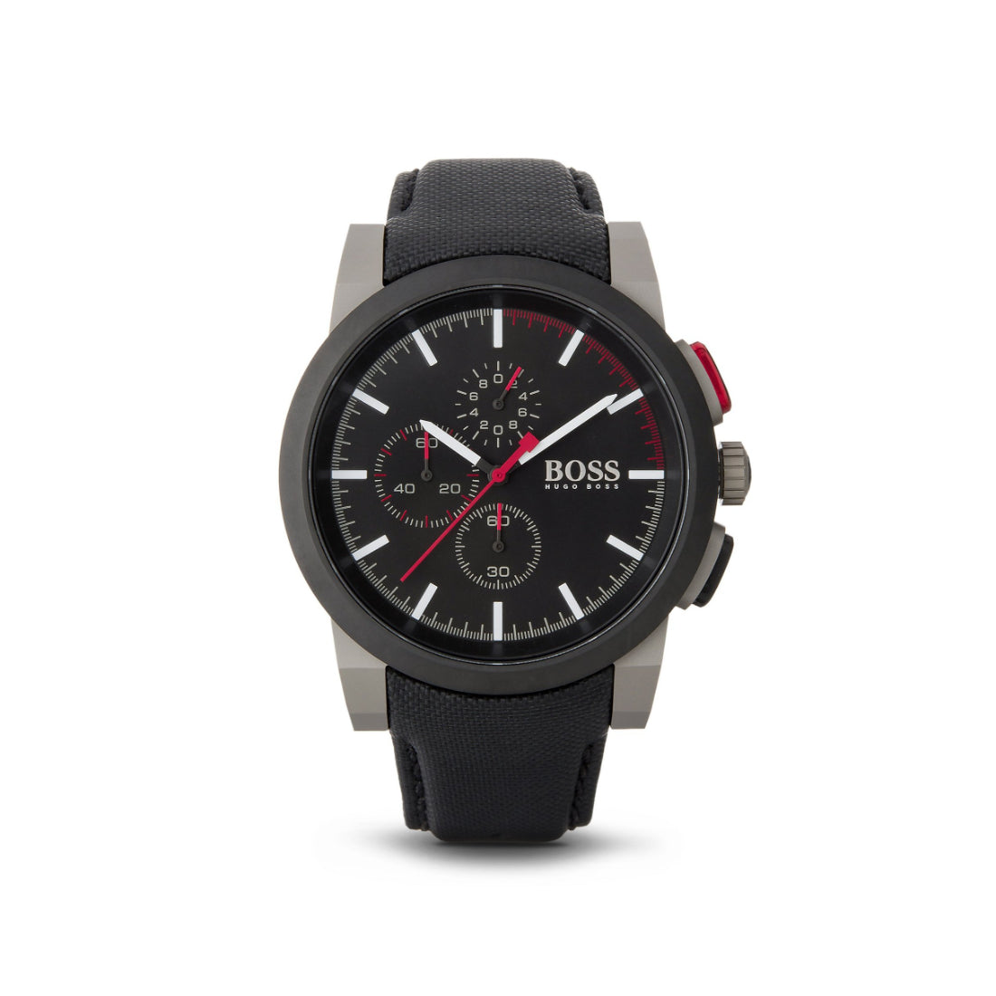 Hugo Boss Chronograph Men's Black Strap Quartz Watch - 1512979