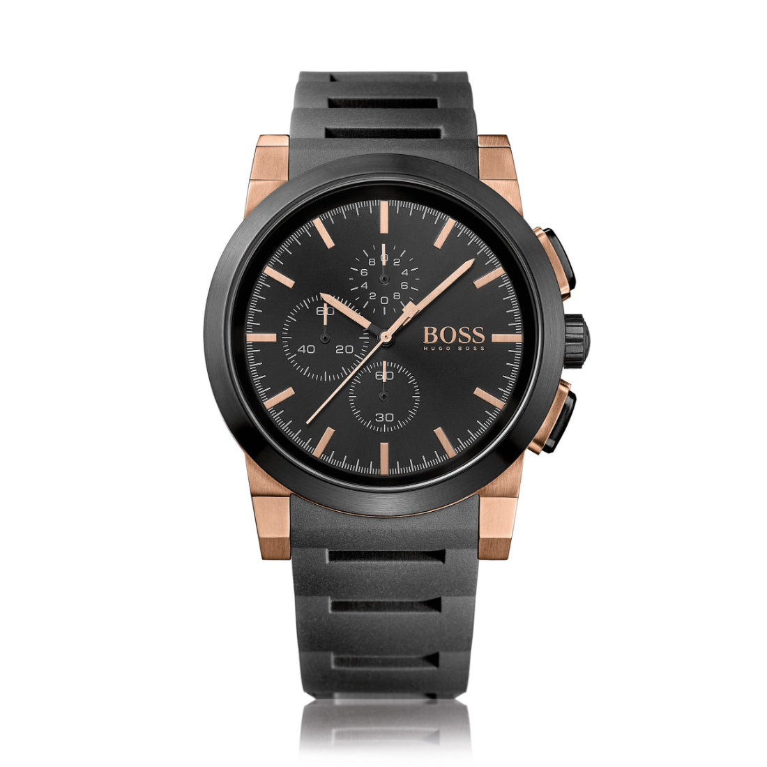 Hugo Boss Neo Chrono Men's Black Strap Quartz Watch - 1513030