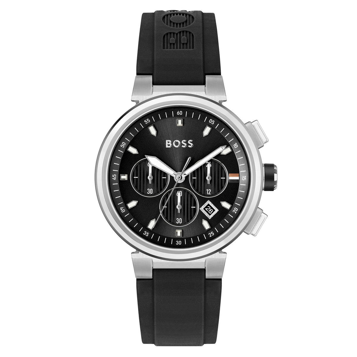 Hugo Boss One Men's Black Strap Quartz Watch - 1513997