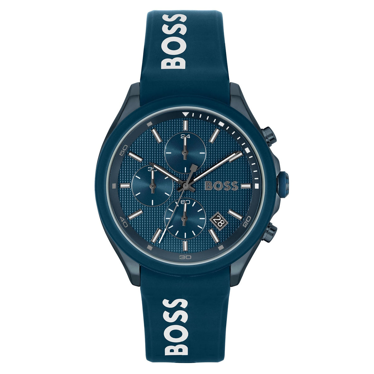 Hugo Boss Velocity Men's Blue Strap Quartz Watch - 1514061