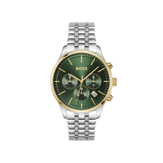 Hugo Boss Avery Men's Silver Bracelet Quartz Watch - 1514159