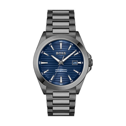 Hugo Boss Strike Men's Grey Bracelet Quartz Watch - 1514175