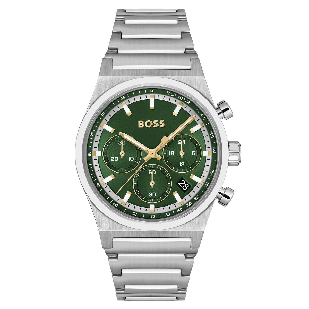 Hugo Boss Candor Men's Silver Bracelet Quartz Watch - 1514220