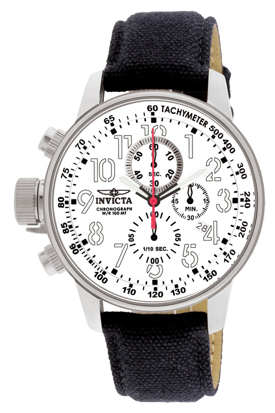 Invicta Men's 1514 I-Force  Quartz Multifunction White Dial Watch