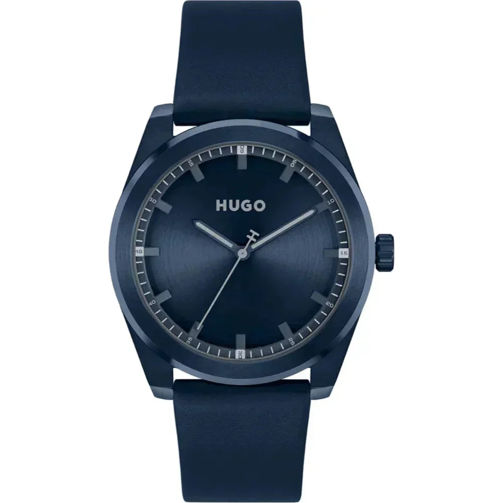 Hugo Boss Bright Men's Blue Strap Quartz Watch - 1530352