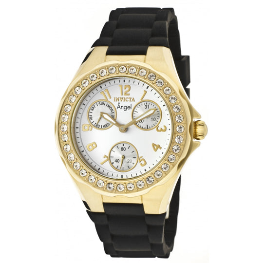 Invicta Women's 1643 Black Silicone Watch
