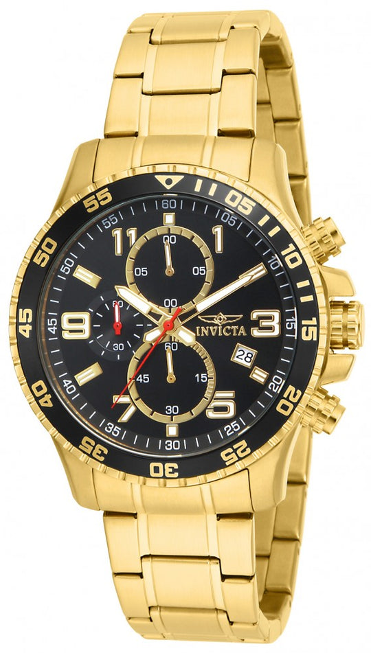 Invicta Men's 16932 Specialty Quartz Multifunction Black Dial Watch