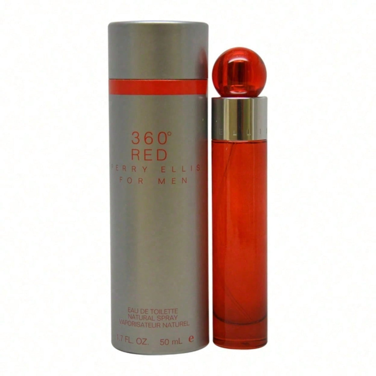 360 Red For Men by Perry Ellis EDT Spray 1.7 oz for Men