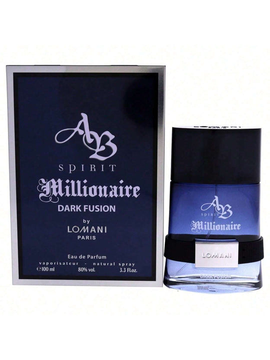 AB MILLIONAIRE DARK FUSION/LOMANI EDP SPRAY 3.3 OZ (100 ML) (M)