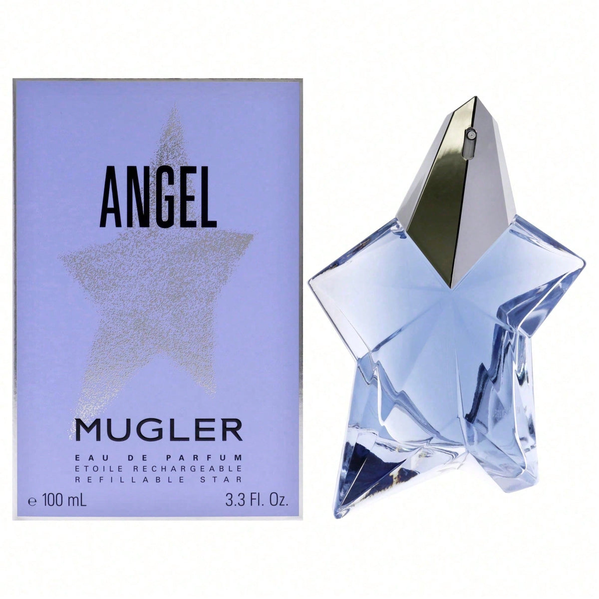 Angel by Mugler EDP Spray Refillable 3.4 oz for Women
