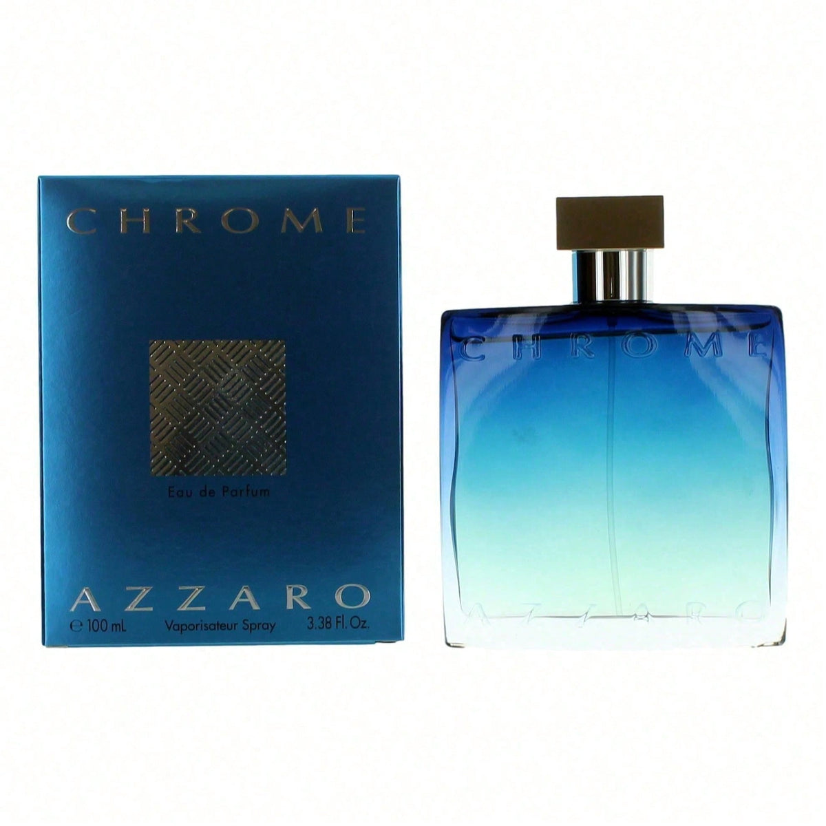 Azzaro Chrome Eau De Parfum Spray 3.3 OZ (100 ml) For Men