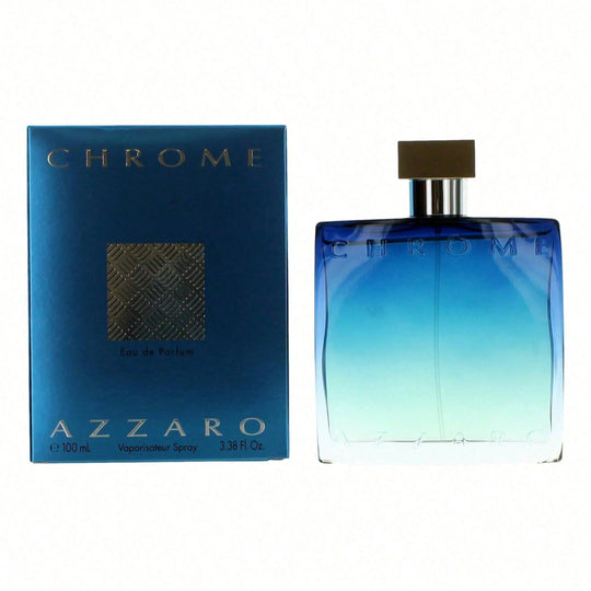 Azzaro Chrome Eau De Parfum Spray 3.3 OZ (100 ml) For Men