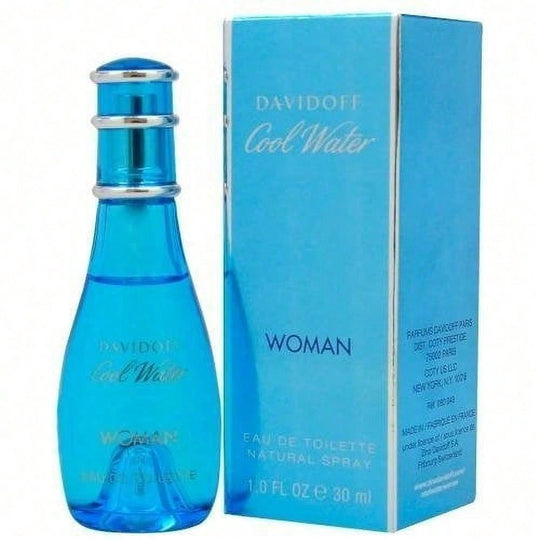 Davidoff Cool Water Woman Eau De Toilette Spray 1.0 OZ For Women