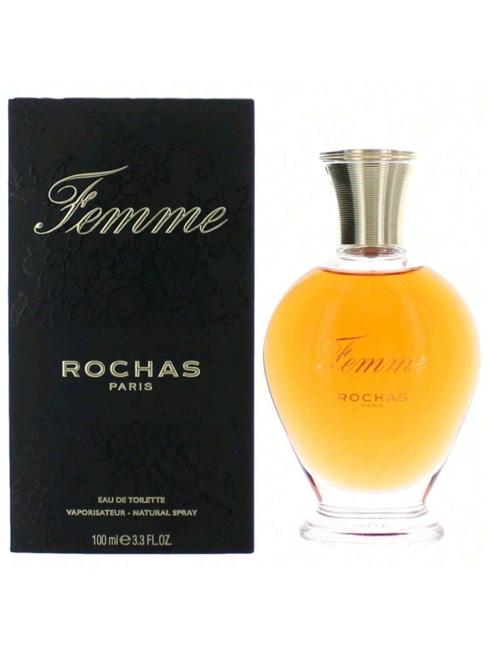 FEMME/ROCHAS EDT SPRAY 3.3 OZ (W)