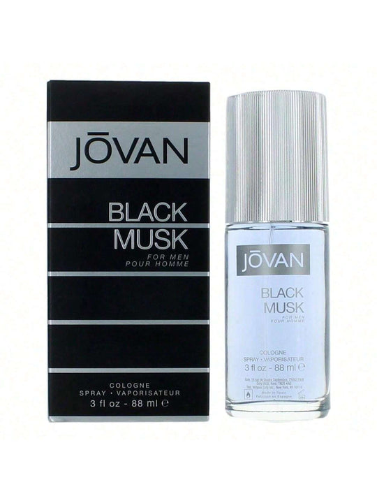 JOVAN BLACK MUSK/JOVAN COLOGNE SPRAY 3.0 OZ (88 ML) (M)