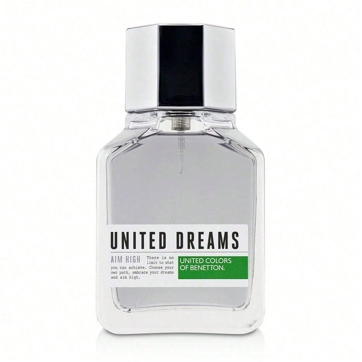 Benetton United Dreams Aim High Eau De Toilette Spray 3.4 OZ (100 ml) For Men