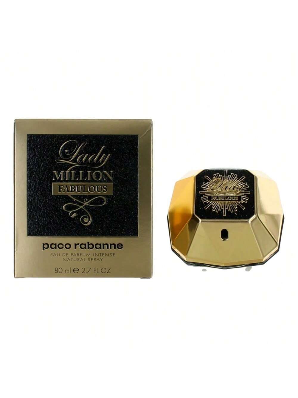 LADY MILLION FABULOUS/PACO RABANNE EDP SPRAY INTENSE 2.7 OZ (80 ML) (W)