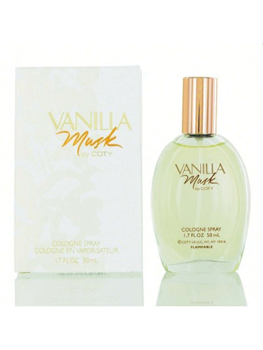 VANILLA MUSK/COTY  COLOGNE SPRAY  1.7 OZ (W)